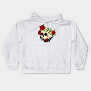 Skull Roses Kids Hoodie